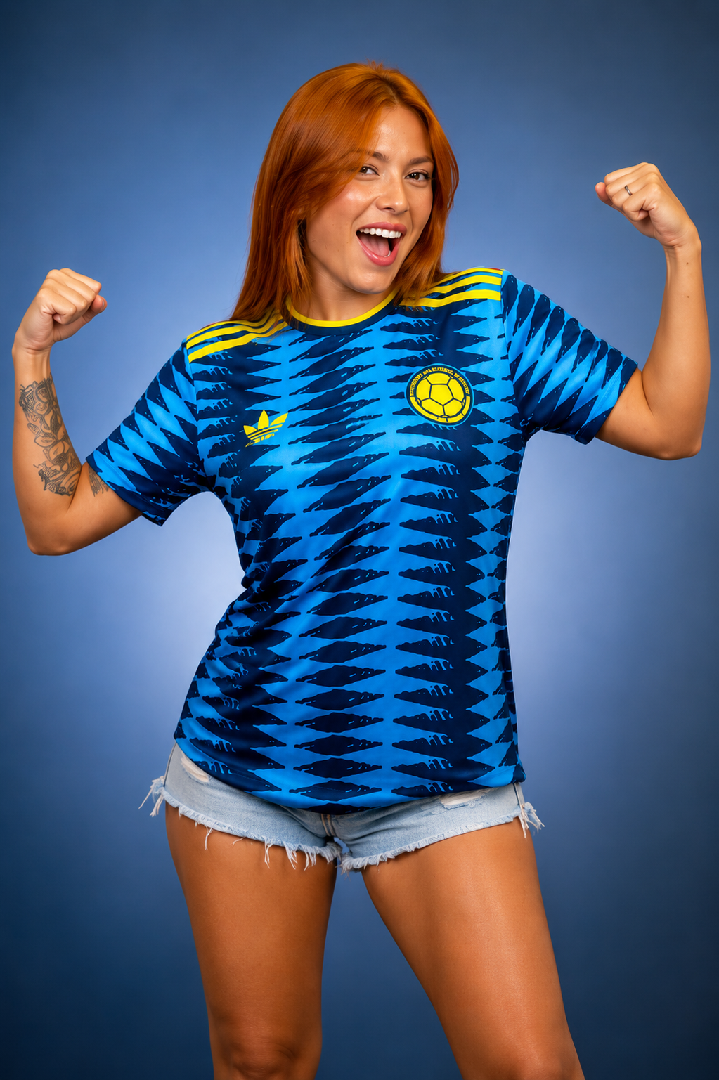 CAMISETA COLOMBIA DAMA